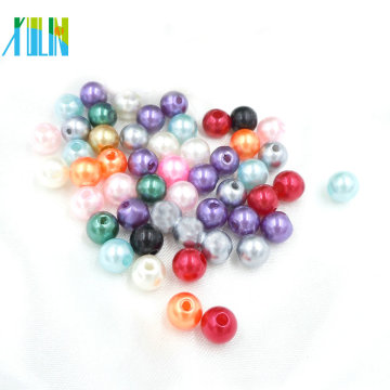 Gros Lot Naturel Mixte-couleur Perle Rond Spacer Perle En Vrac 3 MM 4 MM 6 MM 8 MM 10 MM 12 MM 16 MM 16 MM